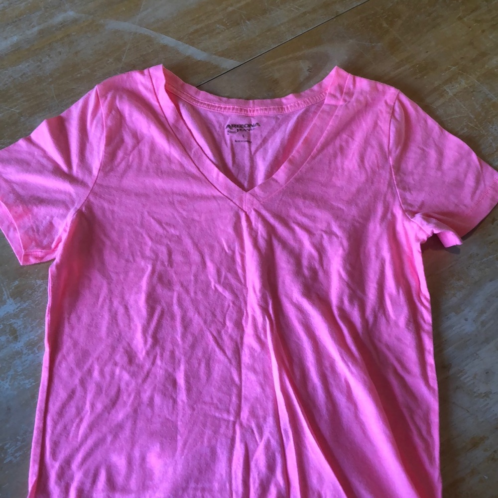 2 Pack Neon V-Neck Shirts